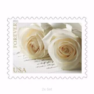 Best Price White Roses Stamps Community Outreach & Ministerial Support Pack || 200Pcs (10 Sheets)