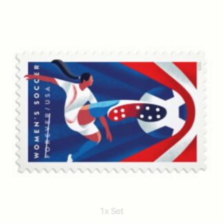 Wholesale Women’s Soccer Stamps Institutional Communication & Enrollment Logistics || 100Pcs (5 Sheets)