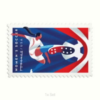 Authentic Women’s Soccer Stamps Institutional Support & Donor Stewardship Pack || 100Pcs (5 Sheets)